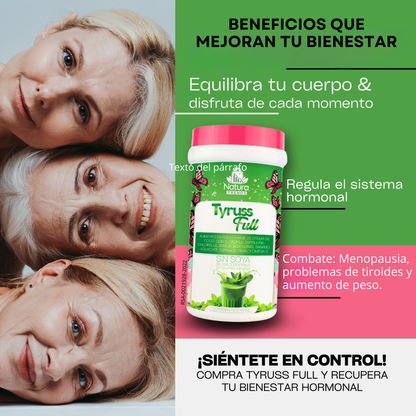 Tyruss Full® - Combate los problemas hormonales